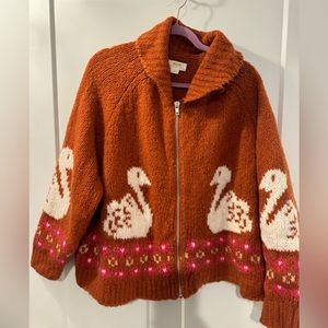 VGUC Cute Anthropologie Cottage core sweater